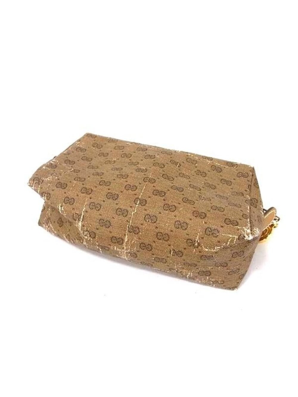 Gucci Vintage Micro GG Pouch Multi Case Brown - Picture 2 of 4